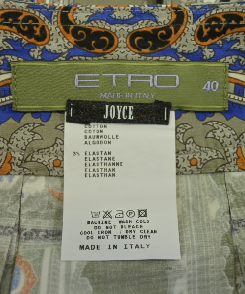 ETRO（エトロ）ひざ丈スカート カーキ サイズ:40(M位) レディース/2200735858282