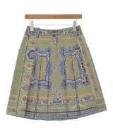 ETRO（エトロ）ひざ丈スカート カーキ サイズ:40(M位) レディース/2200735858282