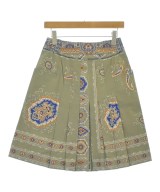 ETRO（エトロ）ひざ丈スカート カーキ サイズ:40(M位) レディース/2200735858282
