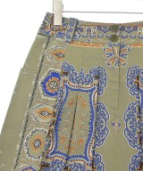 ETRO（エトロ）ひざ丈スカート カーキ サイズ:40(M位) レディース/2200735858282