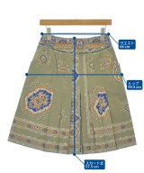 ETRO（エトロ）ひざ丈スカート カーキ サイズ:40(M位) レディース/2200735858282