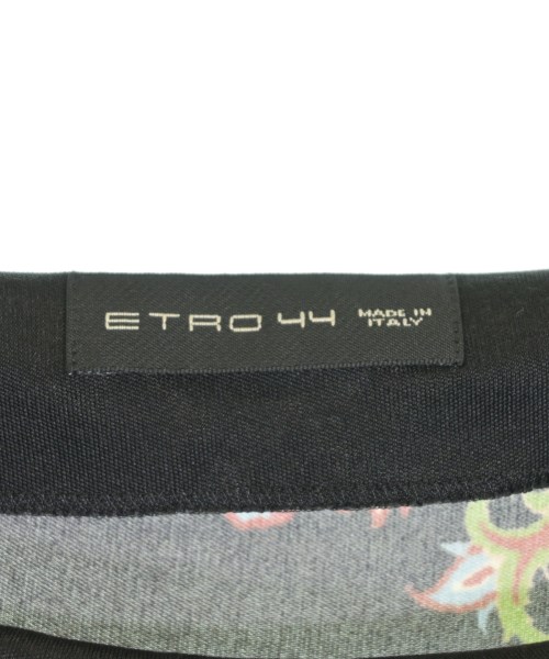 ETRO（エトロ）Tシャツ・カットソー 黒 サイズ:44(L位) レディース/2200719516054