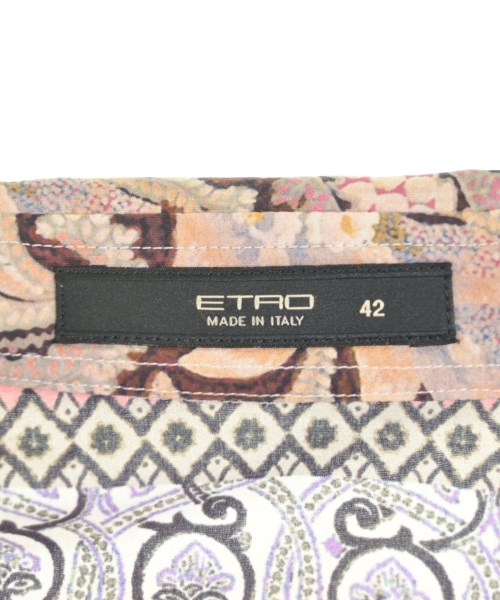 ETRO（エトロ）カジュアルシャツ ピンク サイズ:42(XS位) メンズ/2200720448207