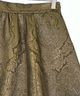 ETRO（エトロ）ひざ丈スカート ゴールド サイズ:40(M位) レディース/2200721305165