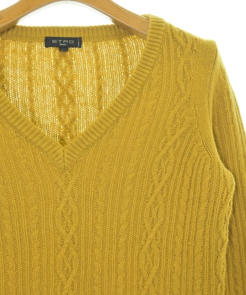 ETRO（エトロ）ニット・セーター 黄 サイズ:38(S位) レディース/2200721395111