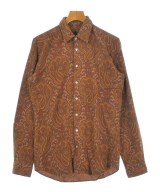 ETRO（エトロ）カジュアルシャツ 茶 サイズ:M メンズ/2200722080115