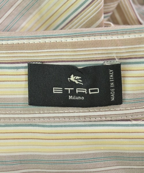 ETRO（エトロ）カジュアルシャツ 黄 サイズ:38(S位) メンズ/2200719359057