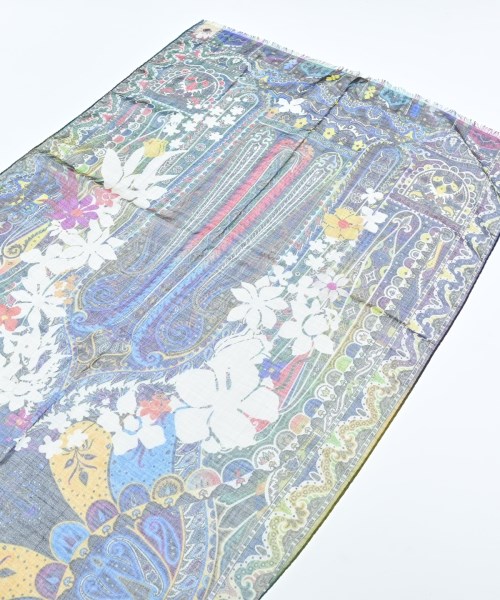 ETRO（エトロ）ストール 青 サイズ:- レディース/2200720315721