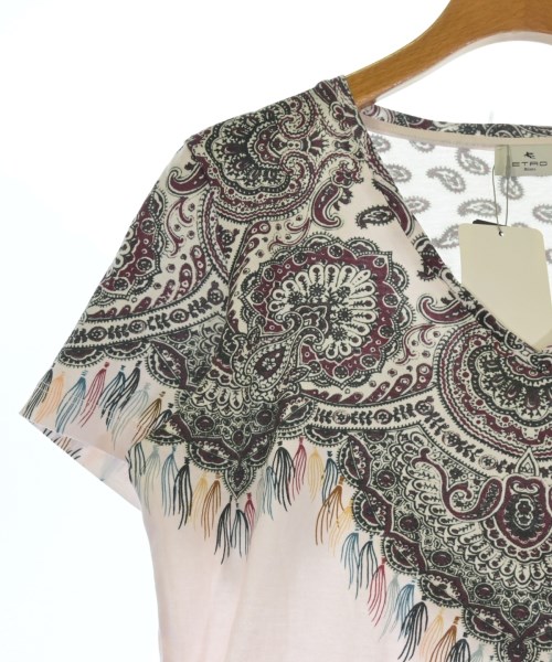 ETRO（エトロ）Tシャツ・カットソー ピンク サイズ:38(S位) レディース/2200727242013