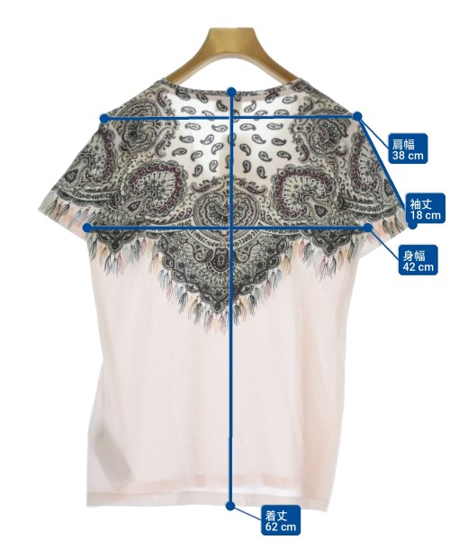 ETRO（エトロ）Tシャツ・カットソー ピンク サイズ:38(S位) レディース/2200727242013