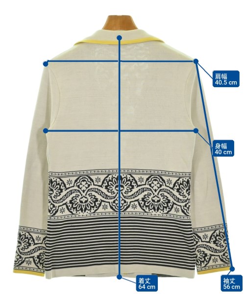 ETRO（エトロ）ジャケット 白 サイズ:42(M位) レディース/2200726925054