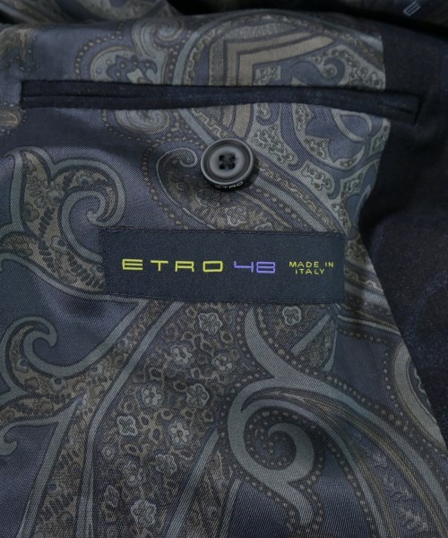 ETRO（エトロ）テーラードジャケット 紺 サイズ:48(L位) メンズ/2200727591050