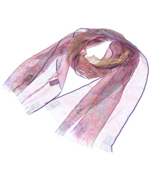 ETRO エトロ ペイズリー柄 ストール ピンク ETRO（エトロ）ストール ピンク サイズ:- レディース/2200727703033