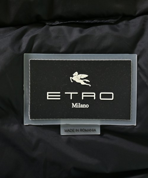 ETRO（エトロ）ダウンコート 黒 サイズ:38(S位) レディース/2200728369054