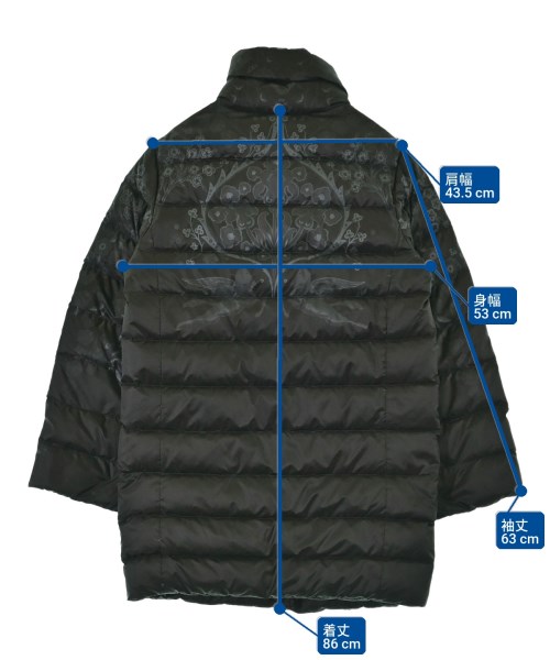 ETRO（エトロ）ダウンコート 黒 サイズ:38(S位) レディース/2200728369054