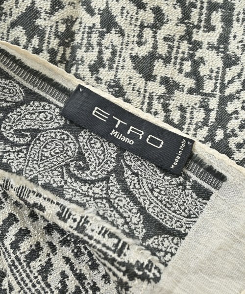 ETRO（エトロ）ストール 白 サイズ:- レディース/2200682653046