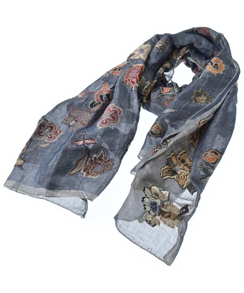 ETRO(エトロ)ストール 紺 サイズ:-/2200682653077