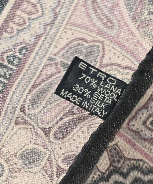 ETRO（エトロ）ストール 紫 サイズ:- レディース/2200682790017