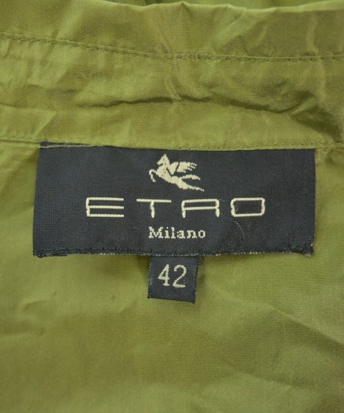 ETRO（エトロ）ブラウス カーキ サイズ:42(M位) レディース/2200682709019