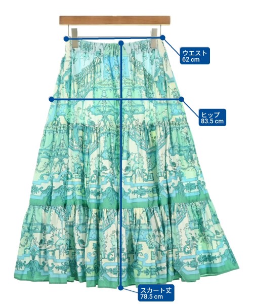 ETRO（エトロ）ロング・マキシ丈スカート 青 サイズ:-(XS位) レディース/2200685564233