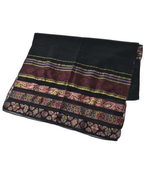 ETRO(エトロ)ストール 黒 サイズ:-/2200686101147