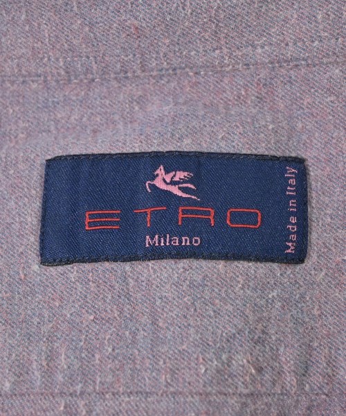 ETRO（エトロ）カジュアルシャツ 紫 サイズ:41(XL位) メンズ/2200686813354