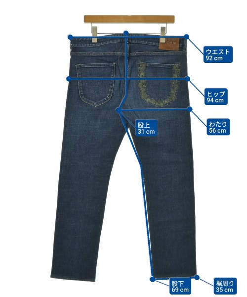 ETRO（エトロ）デニムパンツ 紺 サイズ:34(XL位) メンズ/2200686813507