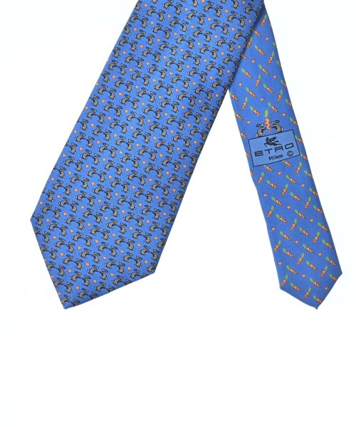 ETRO（エトロ）ネクタイ 青 サイズ:- メンズ/2200686924562