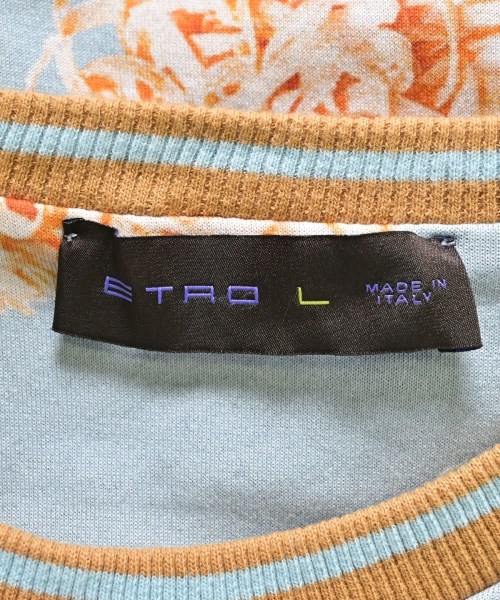 ETRO（エトロ）スウェット 青 サイズ:L レディース/2200687005062
