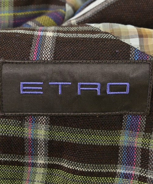ETRO（エトロ）カジュアルジャケット 紫 サイズ:3(L位) メンズ/2200687273065