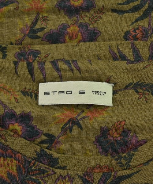 ETRO（エトロ）Tシャツ・カットソー カーキ サイズ:S メンズ/2200689856013