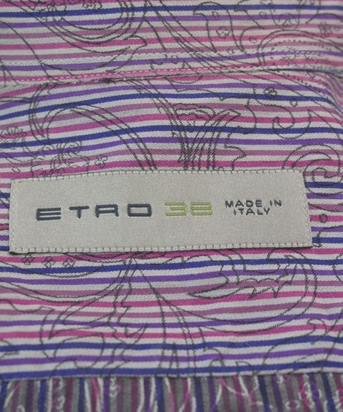 ETRO（エトロ）カジュアルシャツ その他（柄物・カラフル） サイズ:38(S位) メンズ/2200690825046