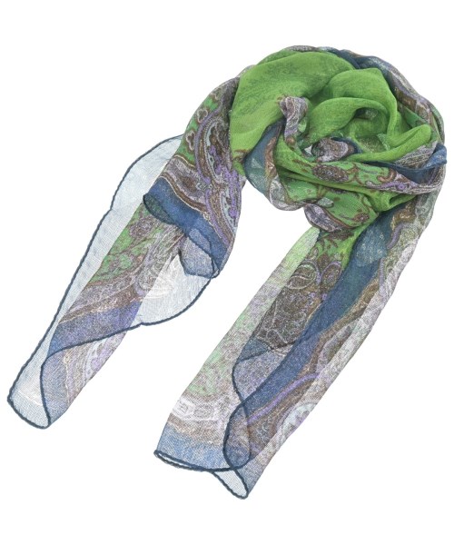 ETRO(エトロ)ストール 緑 サイズ:-/2200687467051