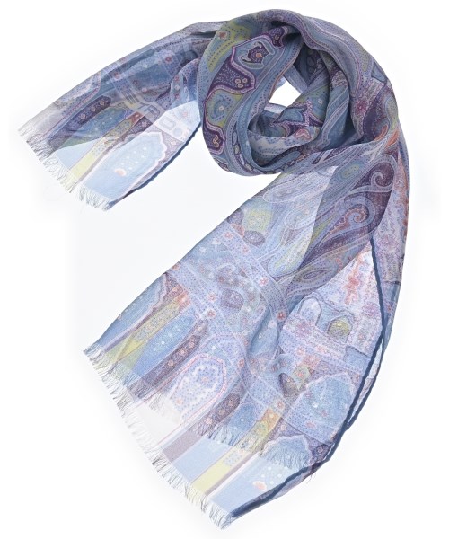 ETRO(エトロ)バンダナ・スカーフ 青 サイズ:-/2200692042045
