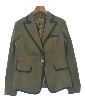 【新品未使用】ETRO エトロ コート タグ付き イエロー 44 ETRO（エトロ）ジャケット カーキ サイズ:44(L位) レディース
