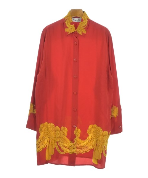 GENNY(ジェニー)カジュアルシャツ 赤 サイズ:42(M位)/2200660456058