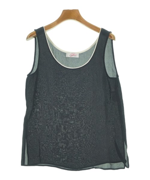 GENNY(ジェニー)ブラウス 紺 サイズ:40(M位)/2200660456096