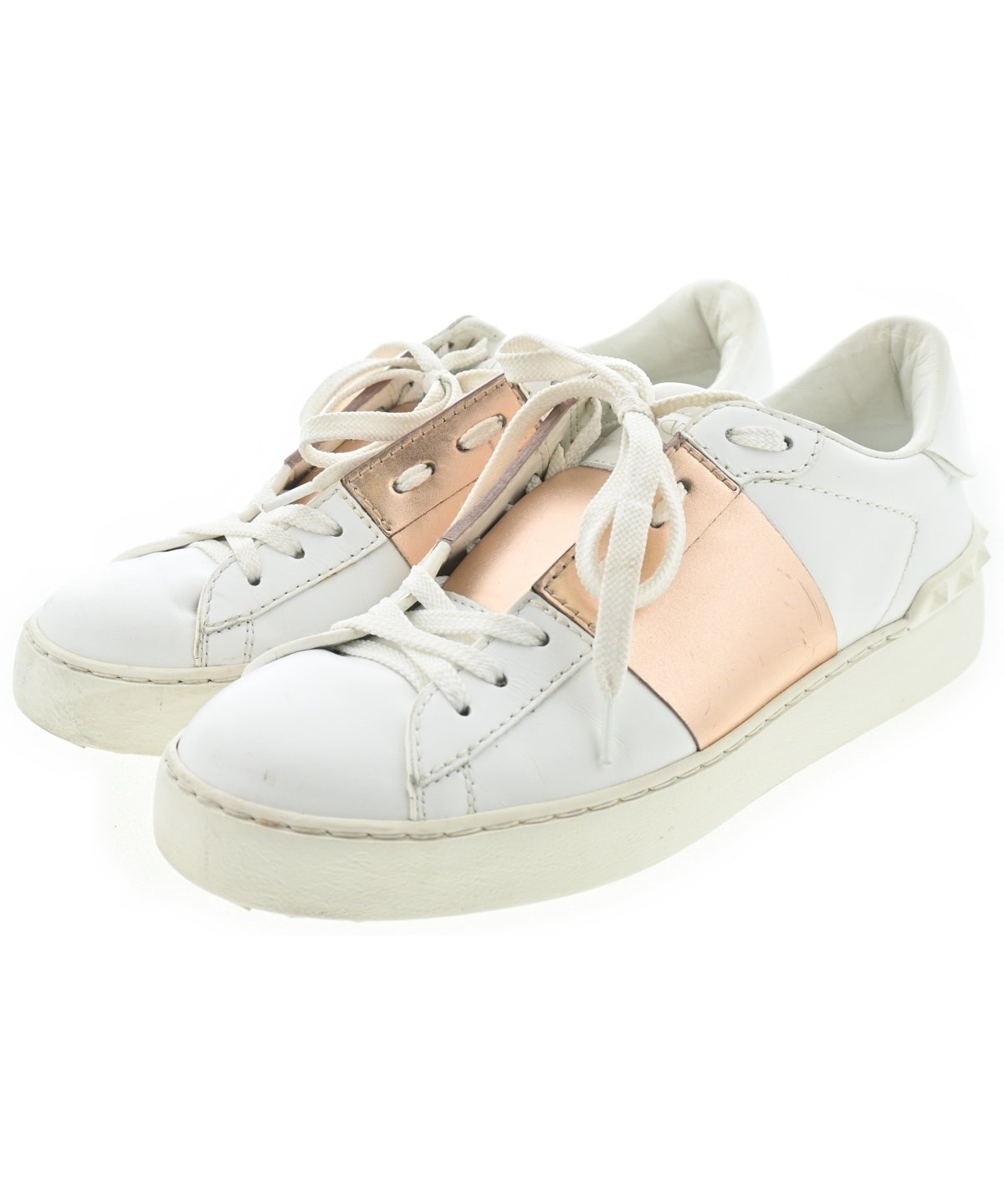 VALENTINO ホワイト スニーカー 36.5（EU） VALENTINO（ヴァレンティノ）スニーカー 白 サイズ:EU36 1/2(23cm位
