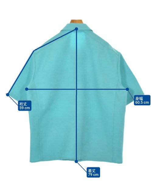 VALENTINO（ヴァレンティノ）カジュアルシャツ 青 サイズ:38(XXL位) メンズ/2200636525054