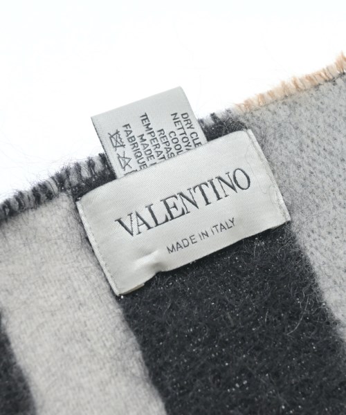 VALENTINO（ヴァレンティノ）マフラー 黒 サイズ:- レディース/2200641544132