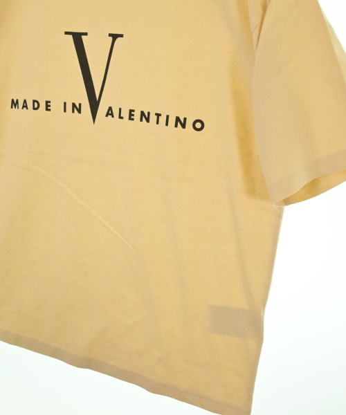 VALENTINO（ヴァレンティノ）Tシャツ・カットソー ベージュ サイズ:L メンズ/2200642592057
