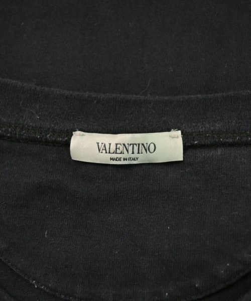 VALENTINO（ヴァレンティノ）Tシャツ・カットソー 黒 サイズ:L メンズ/2200642592064