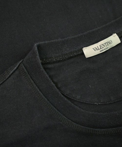VALENTINO（ヴァレンティノ）Tシャツ・カットソー 黒 サイズ:L メンズ/2200642592064