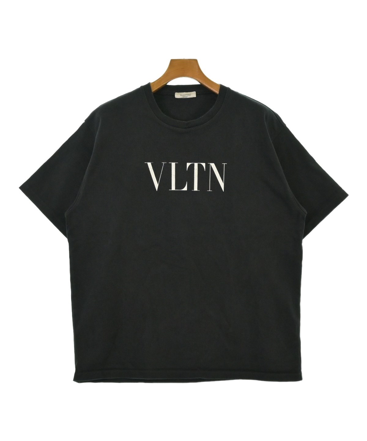 VALENTINO VDロゴ入り ブラックTシャツ VALENTINO（ヴァレンティノ）Tシャツ・カットソー 黒 サイズ:L メンズ