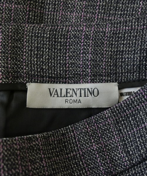VALENTINO（ヴァレンティノ）ひざ丈スカート グレー サイズ:44(L位) レディース/2200639530093