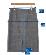 VALENTINO（ヴァレンティノ）ひざ丈スカート グレー サイズ:44(L位) レディース/2200639530093