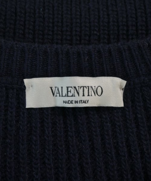 VALENTINO（ヴァレンティノ）ニット・セーター 紺 サイズ:S メンズ/2200643237056