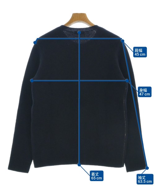 VALENTINO（ヴァレンティノ）ニット・セーター 紺 サイズ:S メンズ/2200643237056