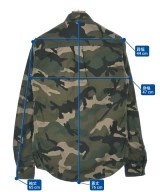 VALENTINO（ヴァレンティノ）カジュアルシャツ カーキ サイズ:46(M位) メンズ/2200643507111