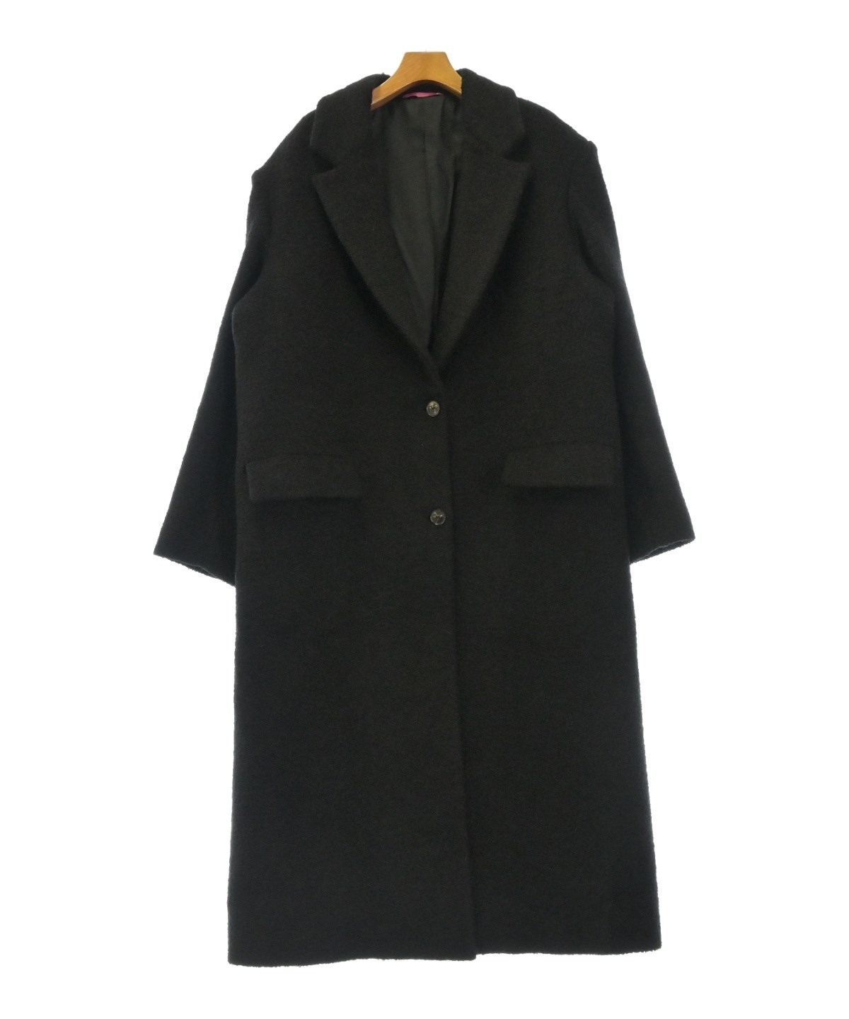 VALENTINO 21aw 44 チェスターコート VALENTINO（ヴァレンティノ）チェスターコート 黒 サイズ:50(XXL位